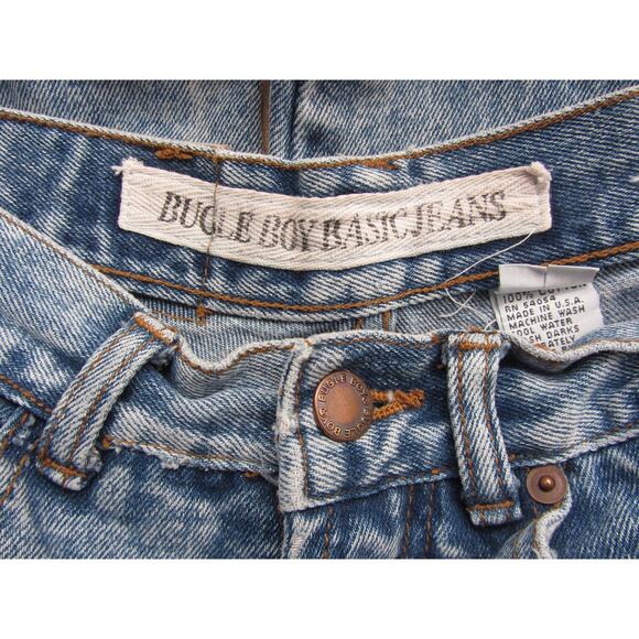 Vintage BUGLE BOY 30 X 28 Acid Wash Jeans - Picture 6 of 7